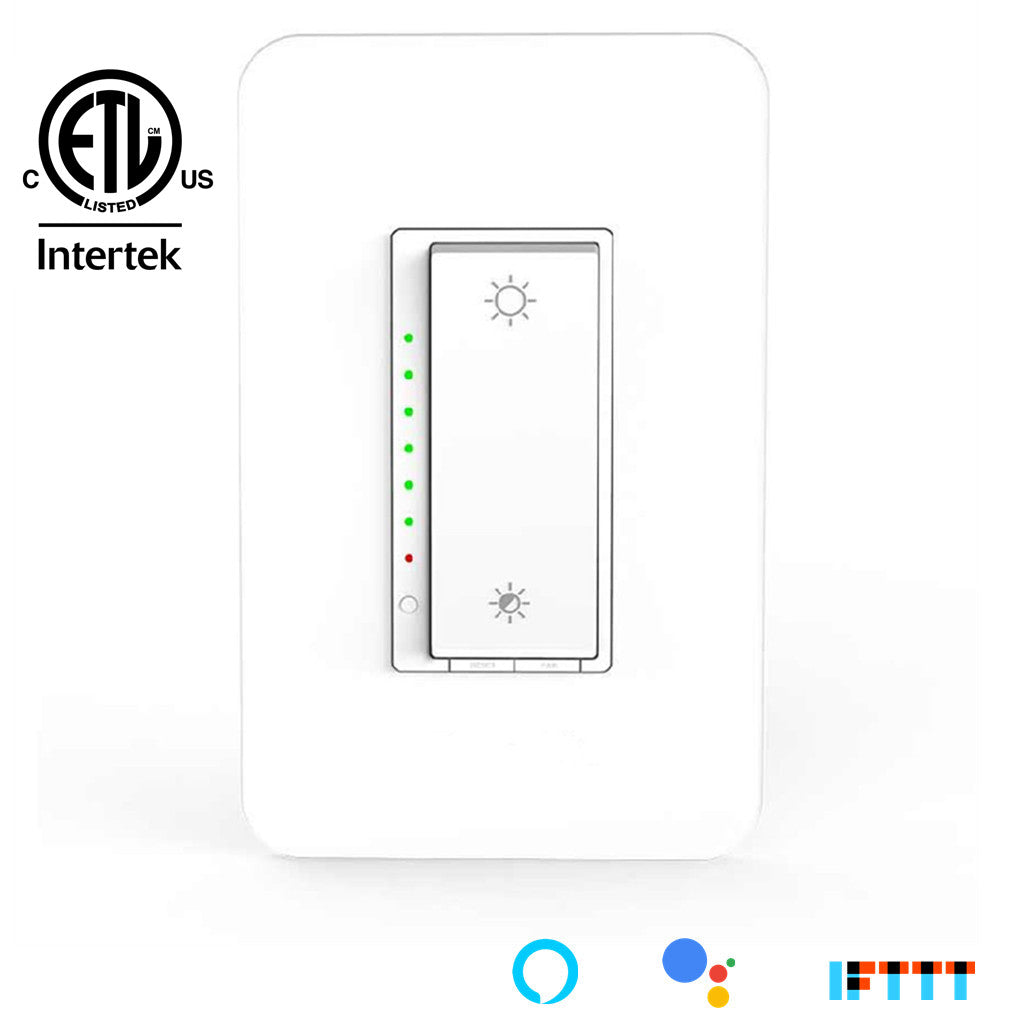 Nexete Smart Wi-Fi Dimmer Switch, Dim Lighting from Anywhere, in-Wall, –  nexete