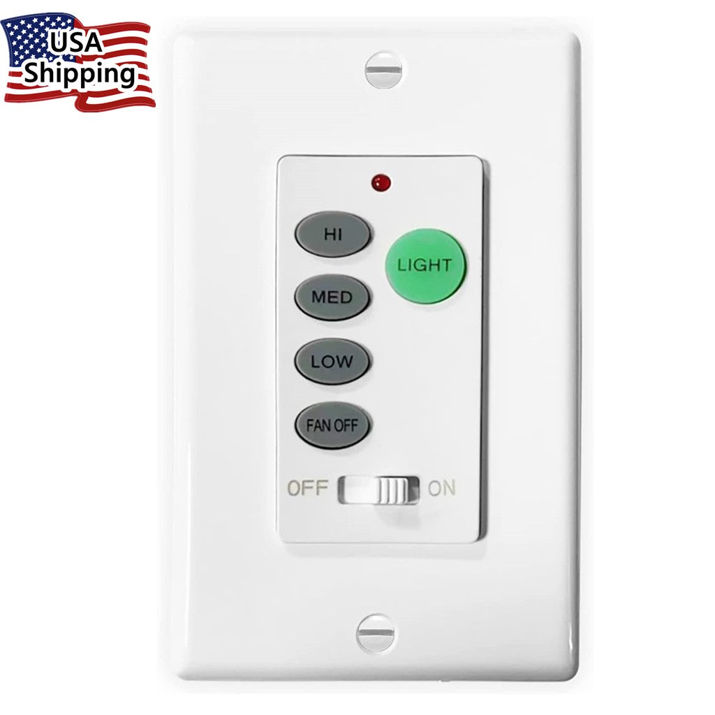 UC9051T/CHQ9051T WIRED Wall Switch Remote Control for Hampton Bay® Cei