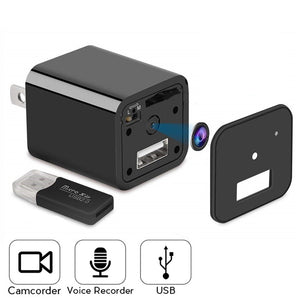 HD 1080P Spy Camera Hidden USB Chanrger Camera - Premium Pack   Mini Spy Camera - USB Charger Camera - Secret Camera - Nanny Cam - Small Cameras for Spying - Surveillance Camera Full HD